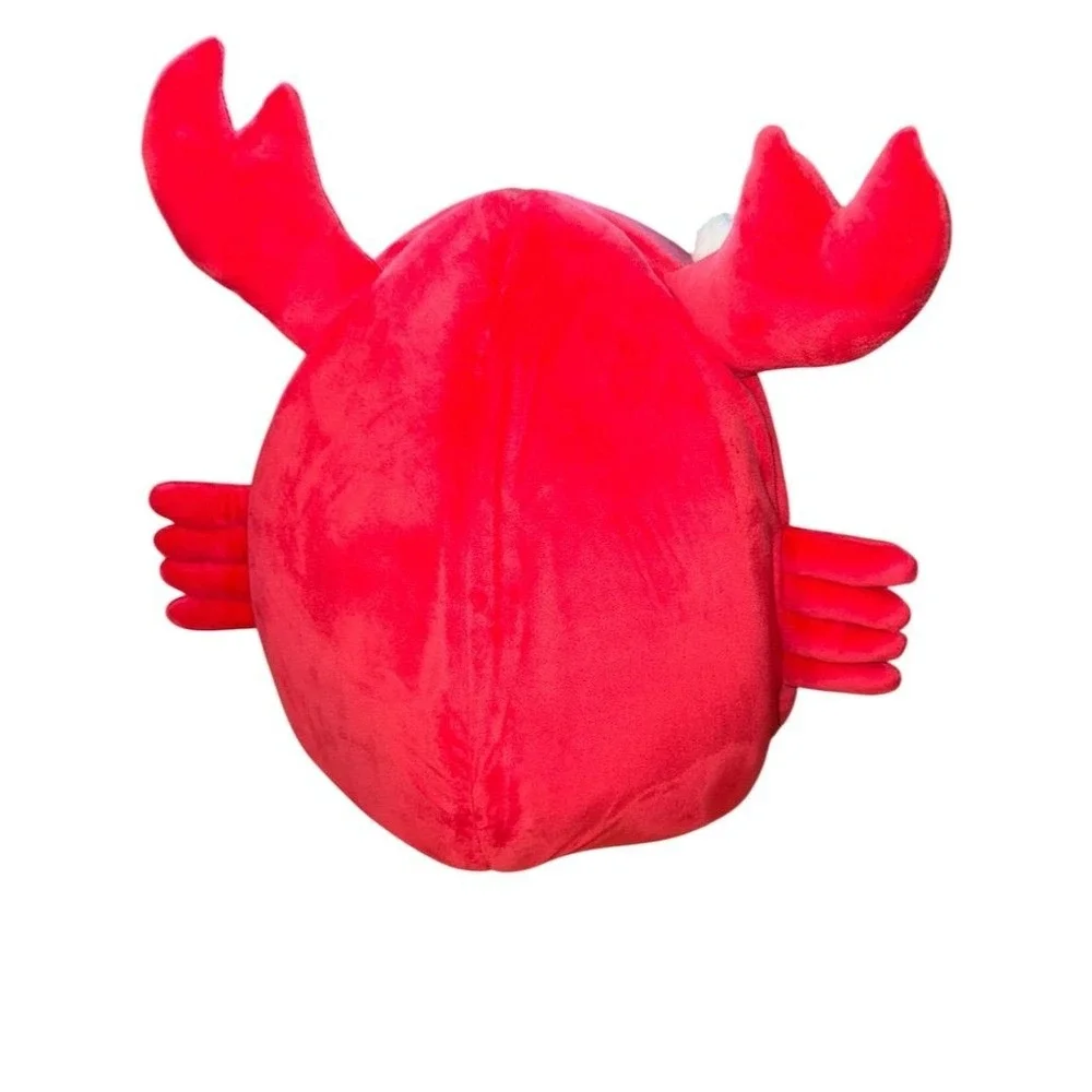 Novelty Crab Design Cat or Dog Bed Red Pet Bed heart to tail Mr crabs sponge bob
